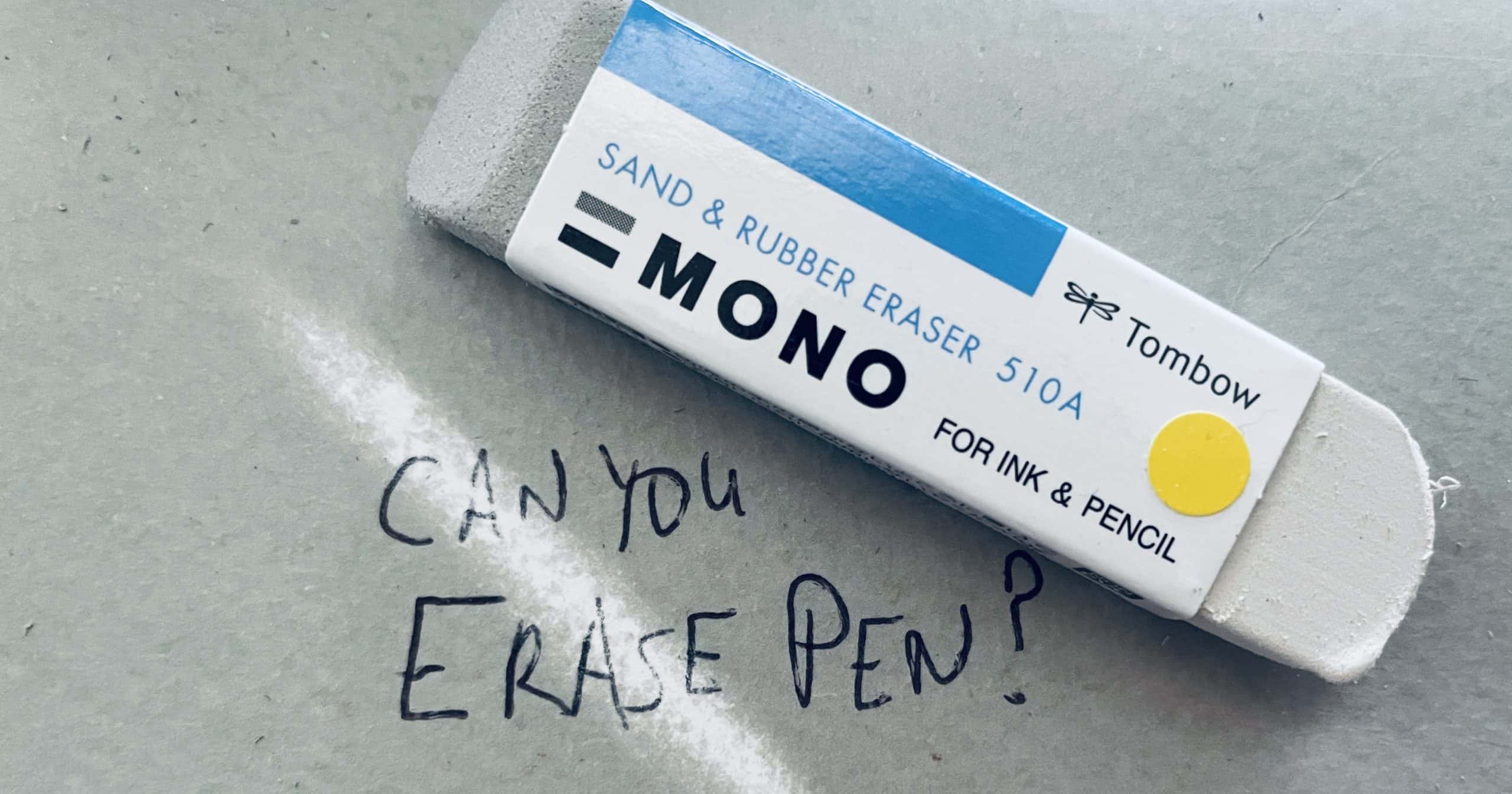 The Best Ways To Erase Pen Ink From Paper